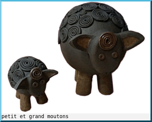 petit et grand moutons