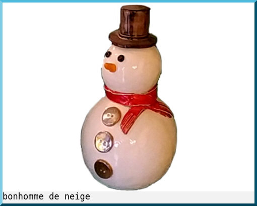 bonhomme de neige